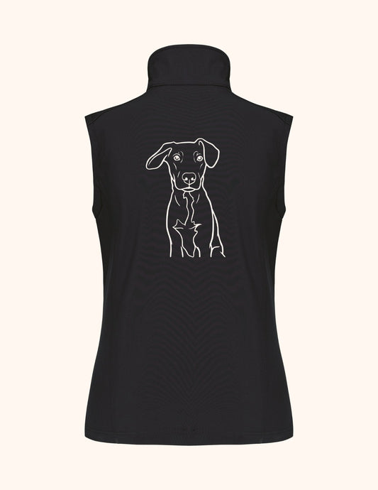 Bodywarmer Softshell à personnaliser femme