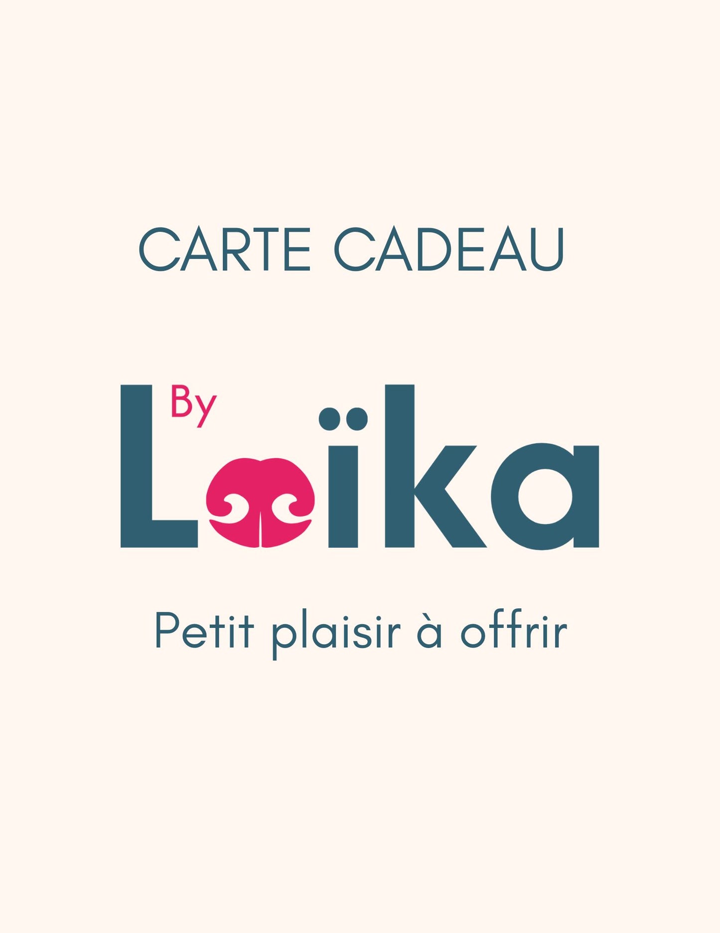 Carte cadeau By Laika