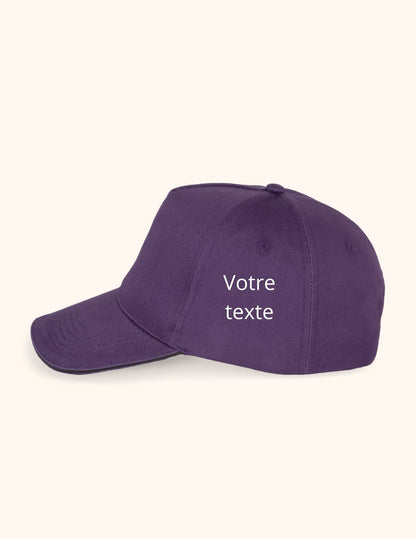 Casquette 5 panneaux