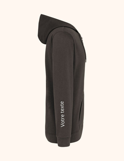 Sweat zip à personnaliser