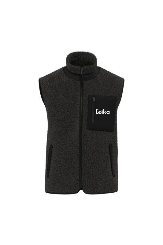 Bodywarmer en Sherpa personnalisable unisexe