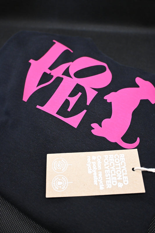 Tee-Shirt Love col V