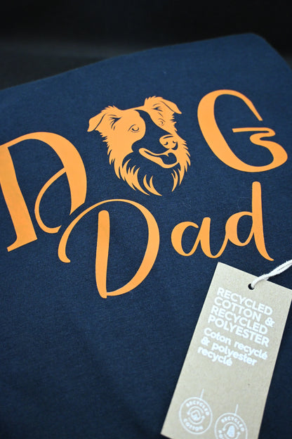 Tee-Shirt DOG DAD BORDER