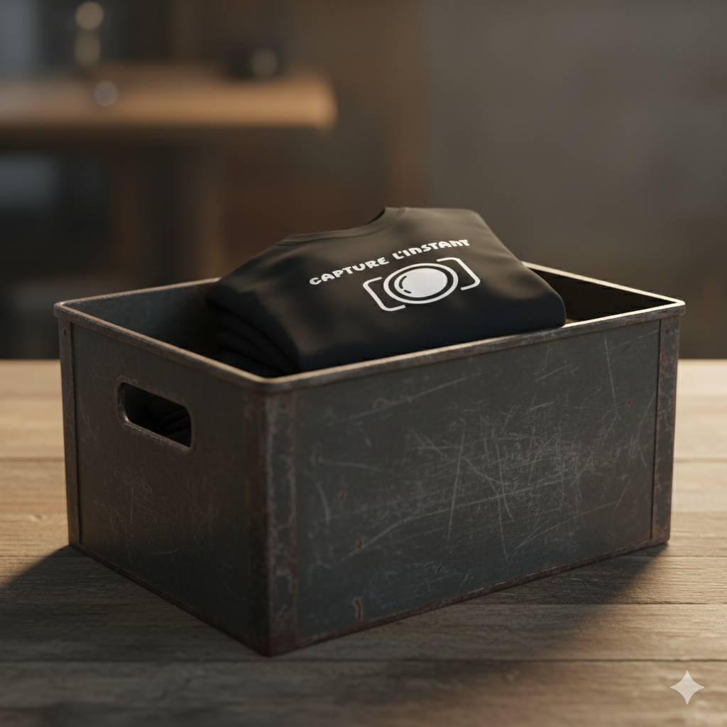 Tee-shirt Capture l'instant Unisexe