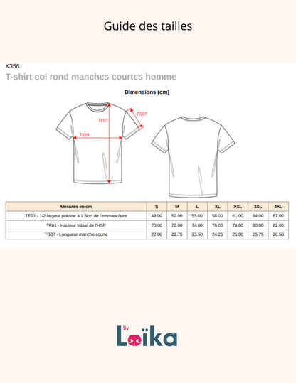 Tee-shirt col rond - Homme