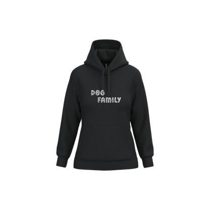 Sweat DOG FAMILY Pailleté Argent