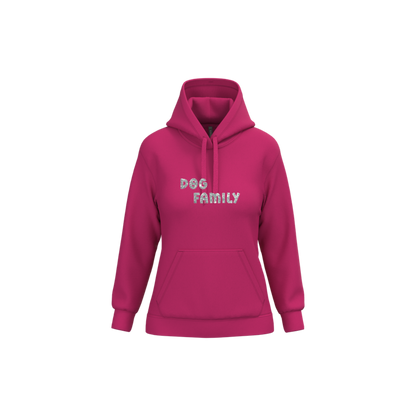 Sweat DOG FAMILY Pailleté Argent