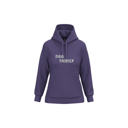 Sweat DOG FAMILY Pailleté Argent