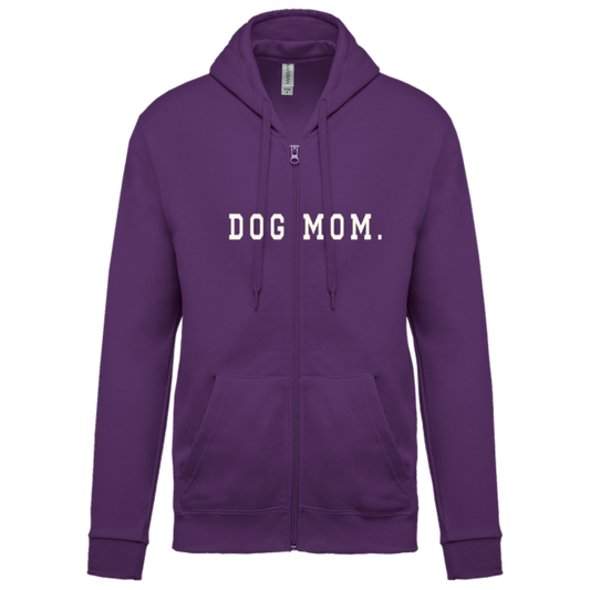 Gilet Sweat Zip DOG MOM