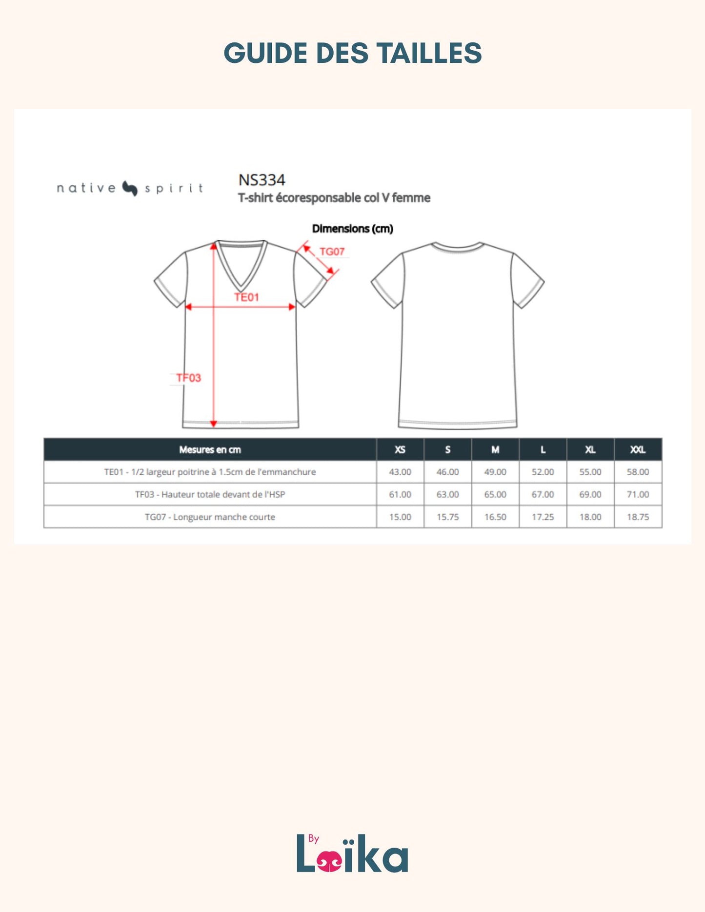 Tee-Shirt Love col V