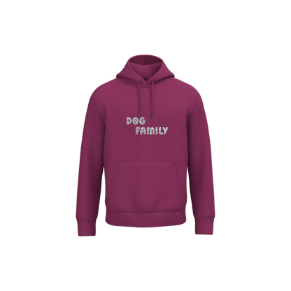 Sweat DOG FAMILY Pailleté Argent