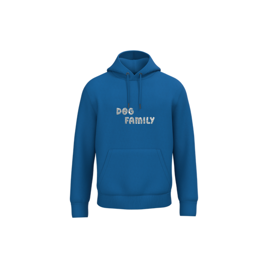 Sweat DOG FAMILY Pailleté Argent
