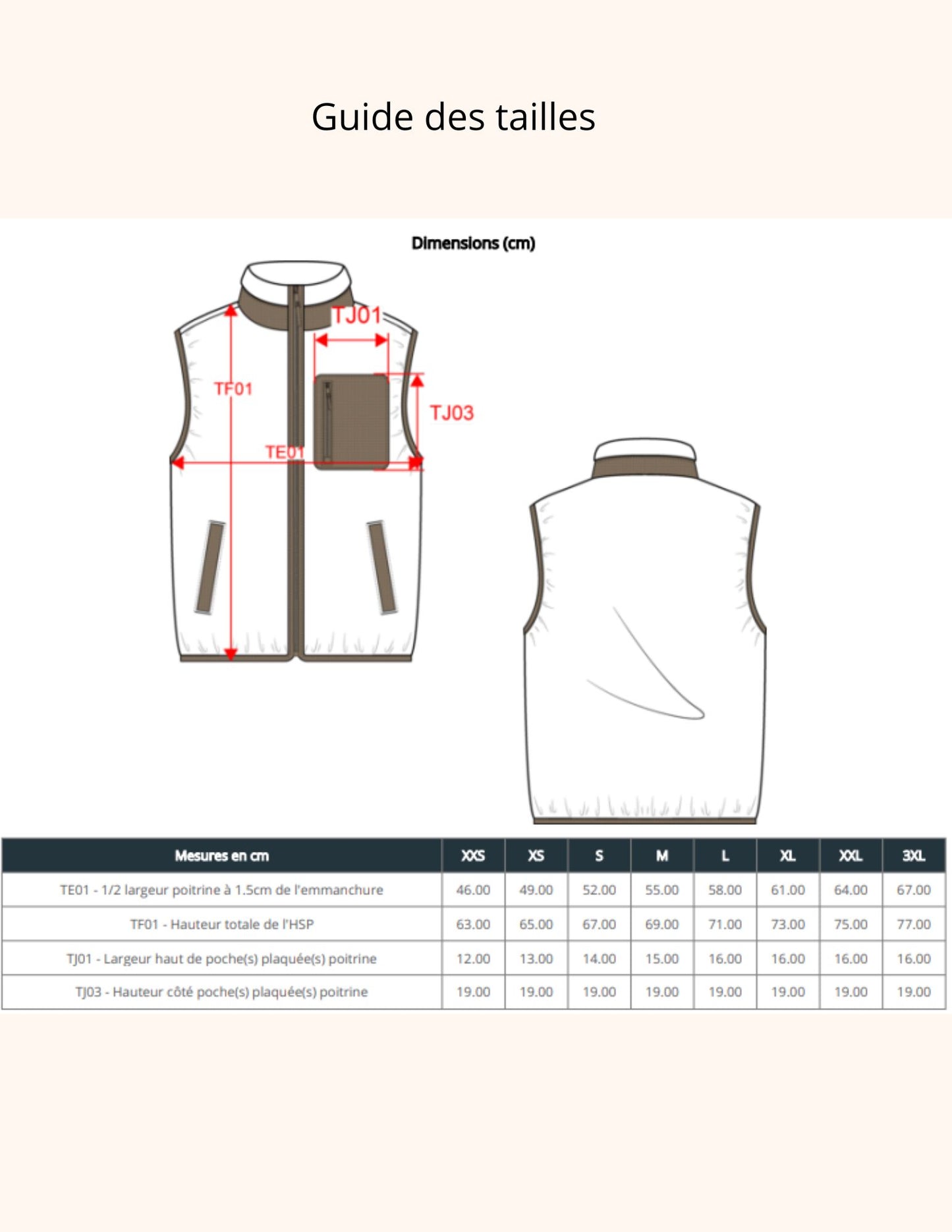 Bodywarmer en Sherpa personnalisable unisexe