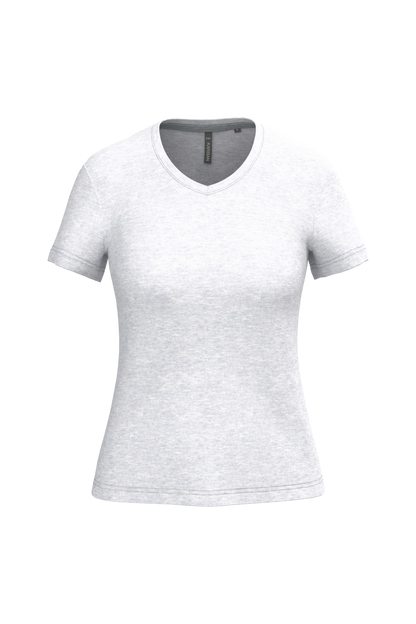 Tee-shirt col V - Femme