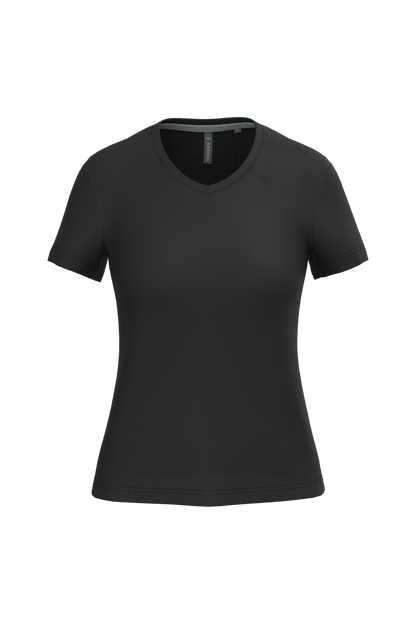 Tee-shirt col V - Femme