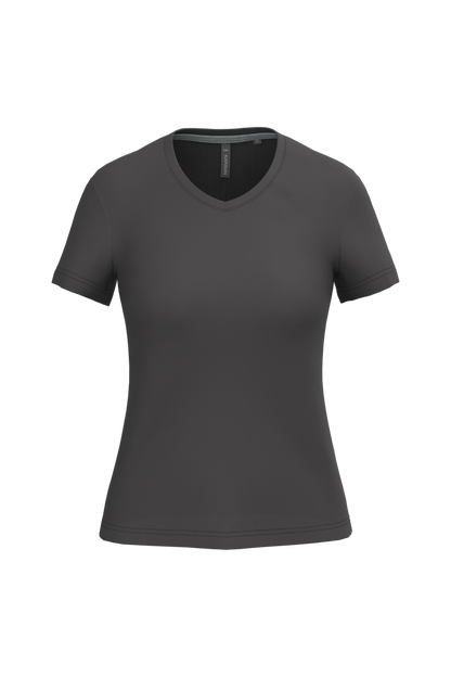 Tee-shirt col V - Femme