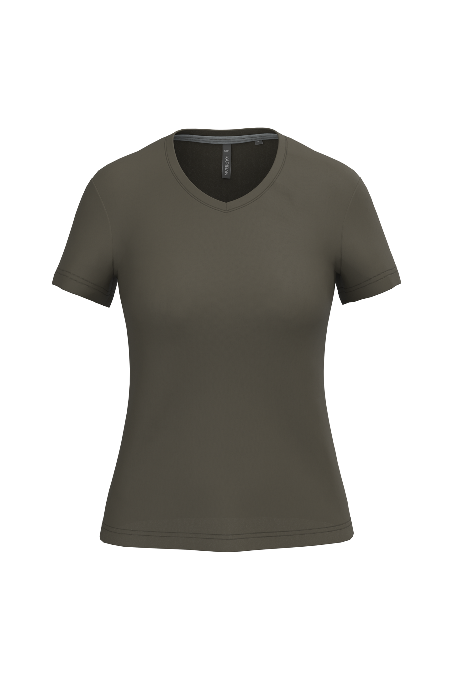 Tee-shirt col V - Femme