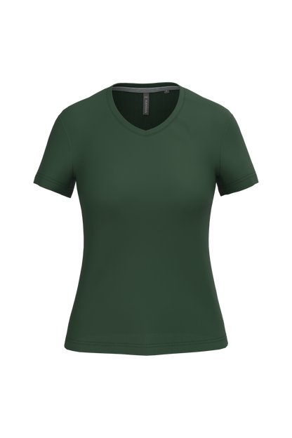 Tee-shirt col V - Femme