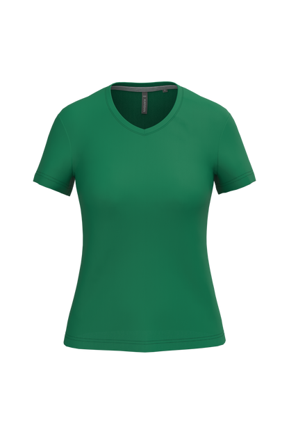 Tee-shirt col V - Femme