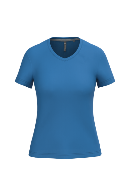 Tee-shirt col V - Femme
