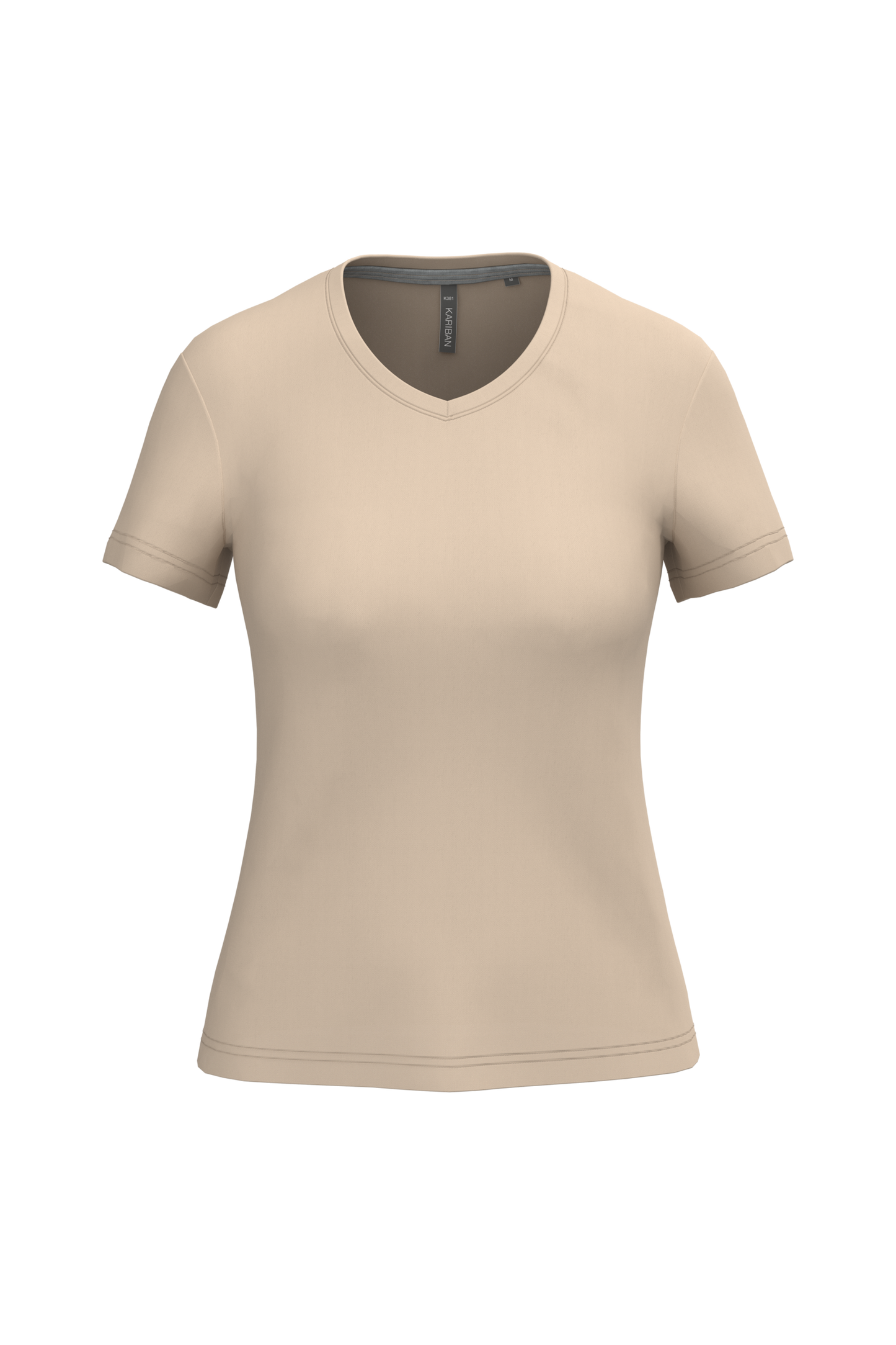 Tee-shirt col V - Femme
