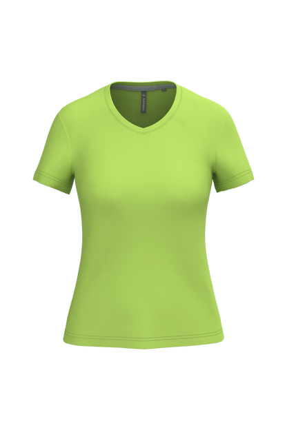 Tee-shirt col V - Femme