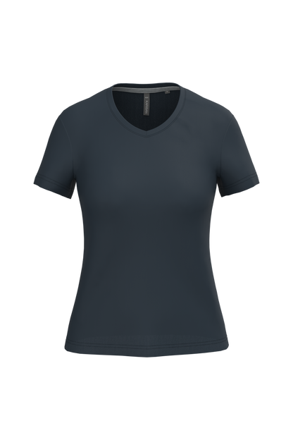 Tee-shirt col V - Femme