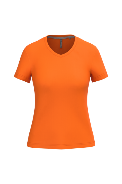 Tee-shirt col V - Femme