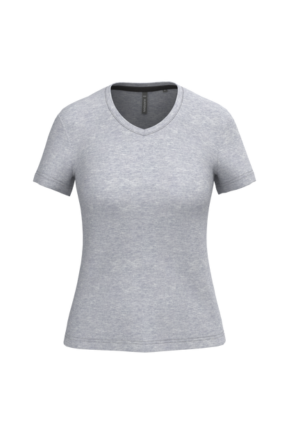 Tee-shirt col V - Femme