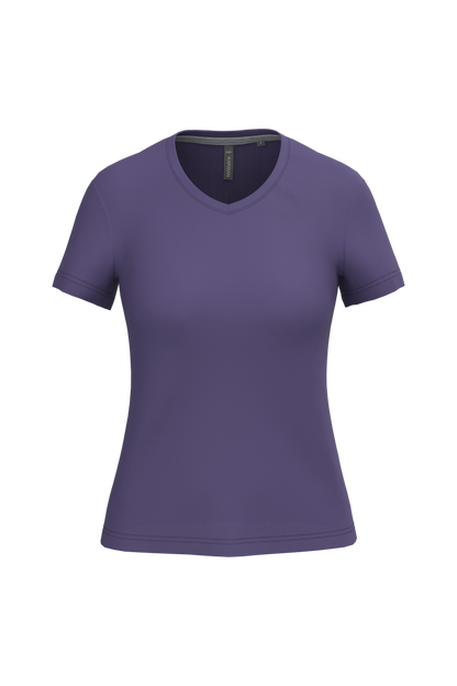 Tee-shirt col V - Femme