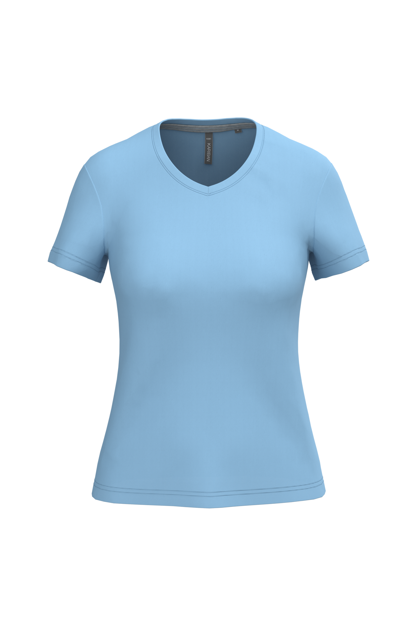 Tee-shirt col V - Femme