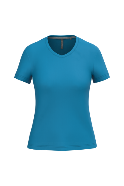 Tee-shirt col V - Femme