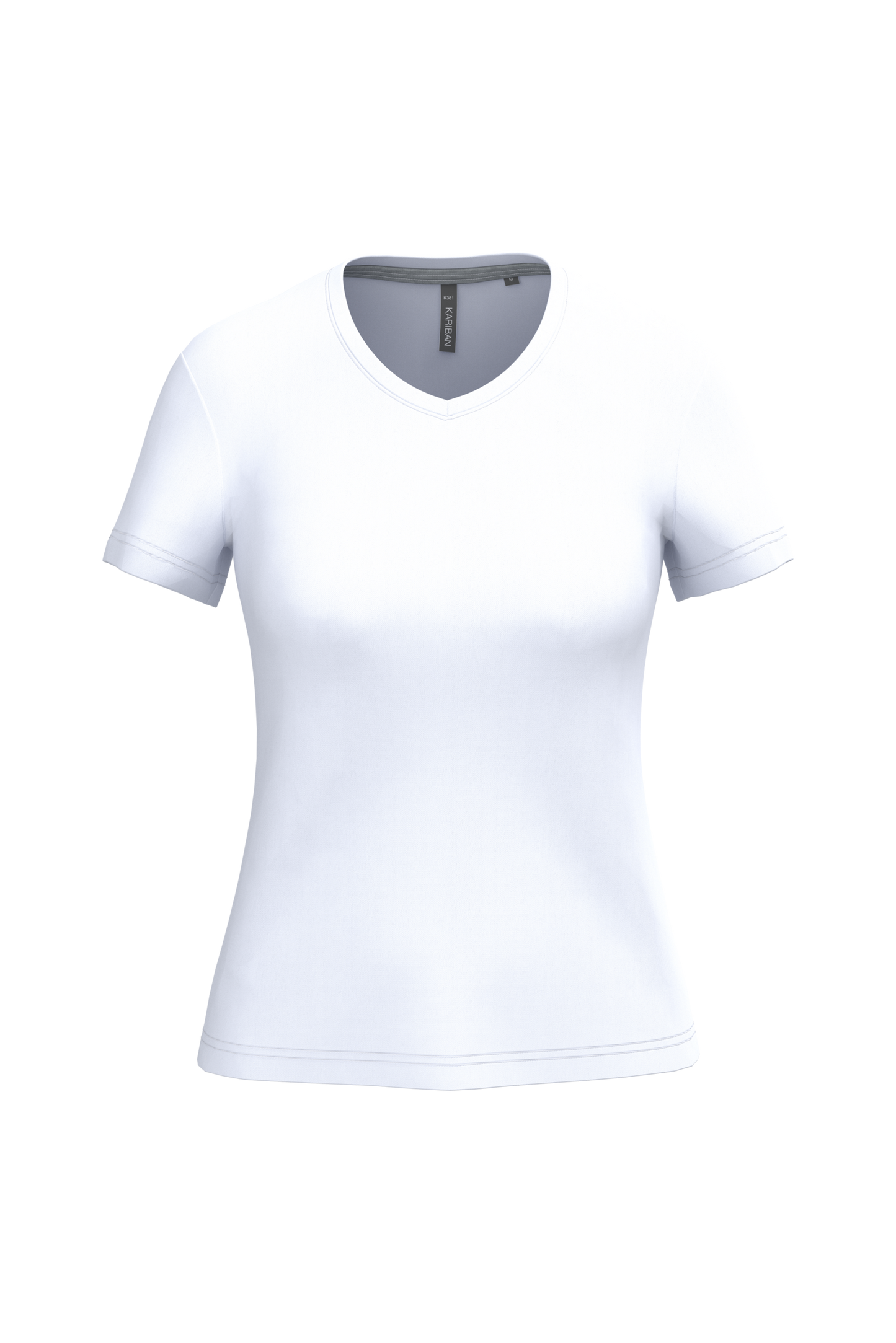 Tee-shirt col V - Femme