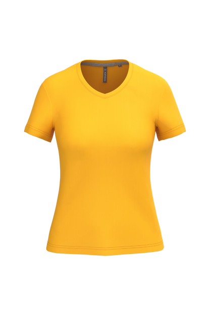 Tee-shirt col V - Femme