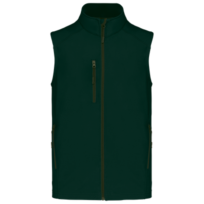 Bodywarmer Softshell à personnaliser homme