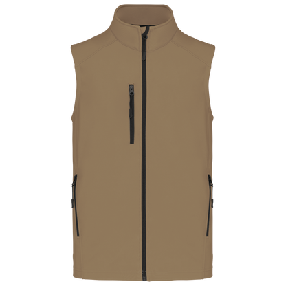 Bodywarmer Softshell à personnaliser homme