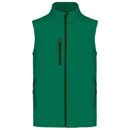Bodywarmer Softshell à personnaliser homme