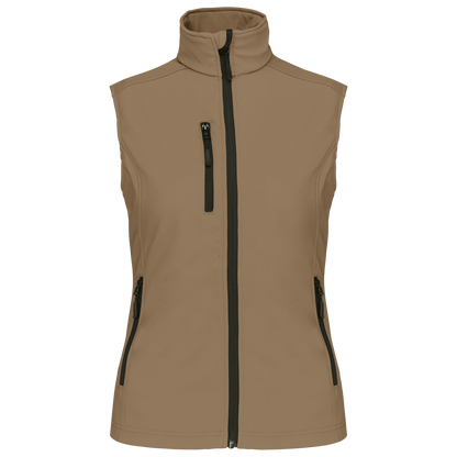 Bodywarmer Softshell à personnaliser femme