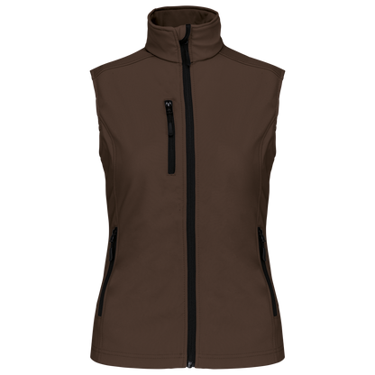 Bodywarmer Softshell à personnaliser femme