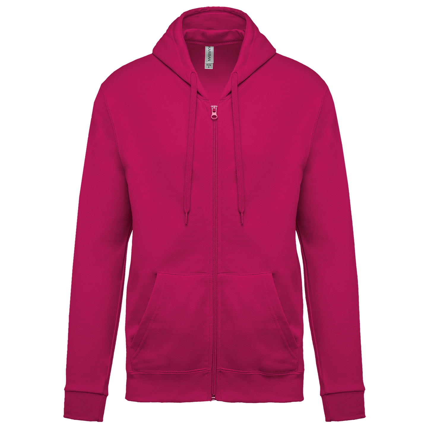 Sweat zip à personnaliser