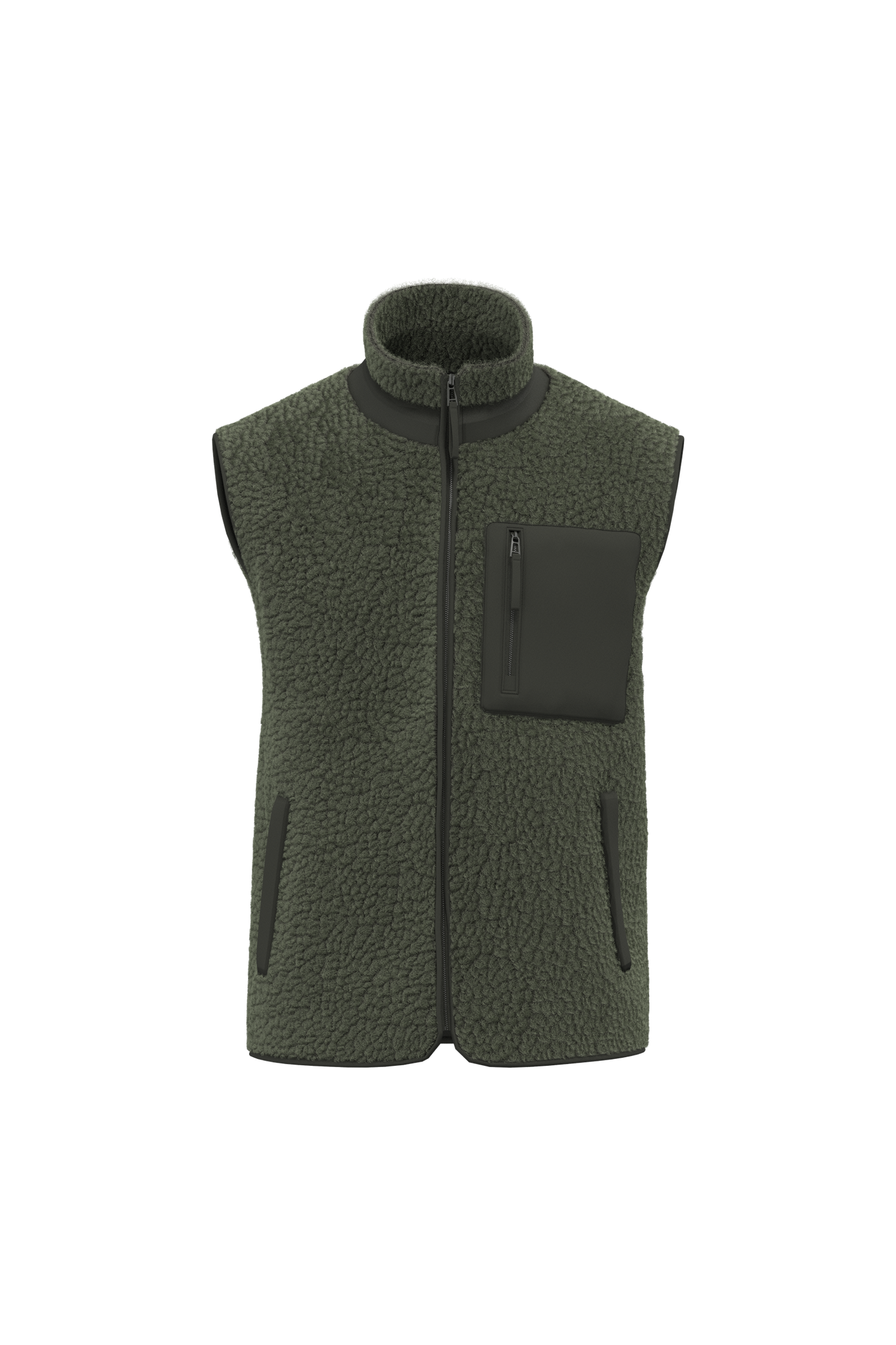 Bodywarmer en Sherpa personnalisable unisexe