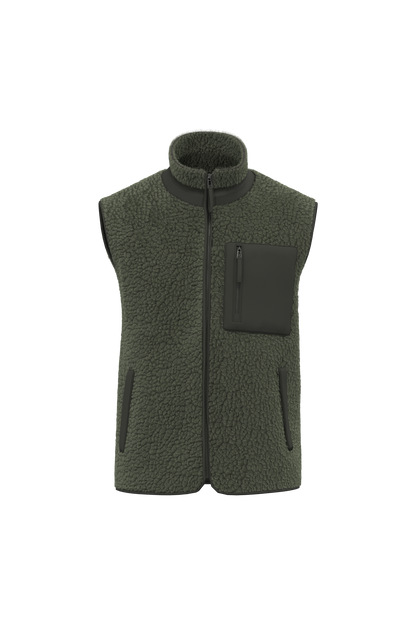Bodywarmer en Sherpa personnalisable unisexe