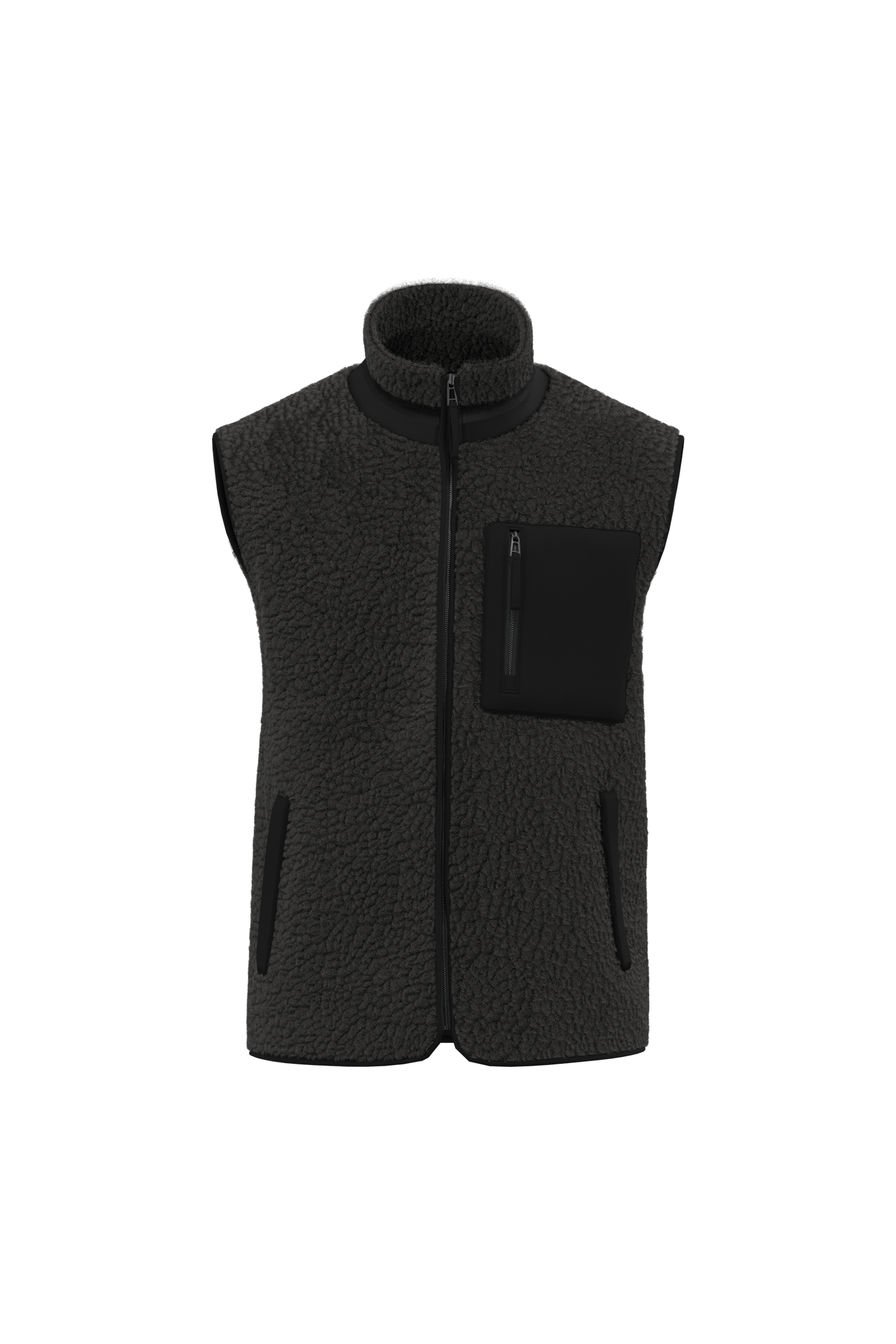 Bodywarmer en Sherpa personnalisable unisexe